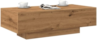 vidaXL Couchtisch Artisan-Eiche 100x49,5x31 cm Holzwerkstoff 856405