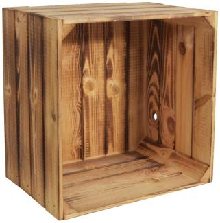 CHICCIE 2 Set Weinregal Wino aus Holz - Geflammt