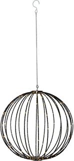 3D-Kugel "Mounty" schwarz, Ø50cm, 198 LEDs, 230V