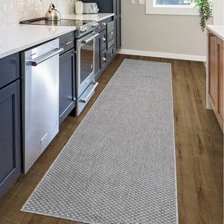 OTTO home Teppich Venedig auch als Läufer erhältlich, rechteckig, Höhe: 4 mm, In- und Outdoor geeignet, Sisal-Optik, Wetterfest & UV-beständig