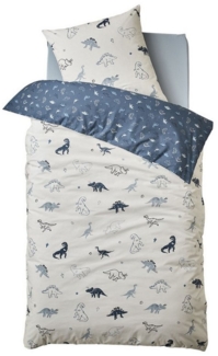 vertbaudet Bettbezug Kinder Bettwäsche-Set HELLO DINOS