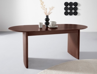 LeGer Home by Lena Gercke Esstisch Melinda, TOPSELLER!, OTTOs Choice, aus massivem Eschenholzfurnier, in zwei Breiten erhältlich
