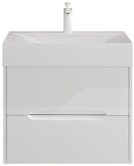 doporro Badmöbel-Set Badschrank Yoga Waschbeckenunterschrank Wandmontage Waschbecken