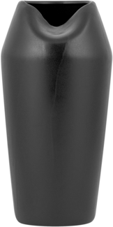 Dekovase APAMEA Steinzeug 33 cm Schwarz