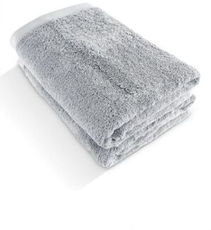 herzbach home Duschtücher Pura 70x140 cm, (2-St), 550g/m², Premium-Qualität, 100% Baumwolle, einfarbig