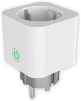 gembird Smart Home Steckdose m Stromverbrauchsmessung, weiß