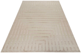 Esprit Outdoorteppich Carolina ESP-54227, rechteckig, Höhe: 6 mm, mit Hoch-Tief-Effekt, modern, robust, pflegeleicht, Terrasse, Küche