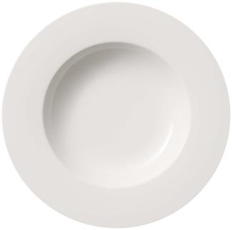 Villeroy & Boch Vorteilset 6 Stück Twist White Suppenteller weiß Premium Porcelain 1013802700