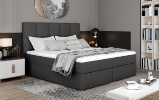 Wohnideebilder Glossy 145x210 Dunkelgrau Boxspringbett Glo_09_1.4