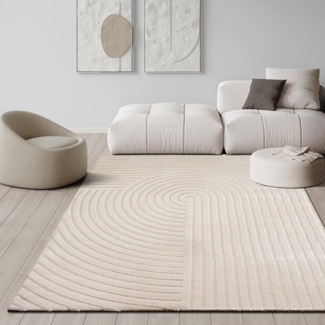the carpet Teppich Knight, rechteckig, Höhe: 12 mm, moderner Wohnzimmer Teppich elegant glänzender Flor