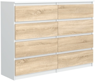 meble masztalerz Kommode Mit 8 Schubladen - 140 cm breit – modern, praktisch & geräumig