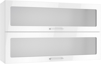 KOCHSTATION Klapphängeschrank KS-Milan Klapphängeschrank 100 cm, matte oder hochglänzende Fronten