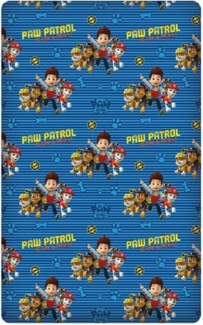 Paw Patrol Spannbetttuch – 100% Baumwolle für Kinderbett 200 x 90 cm