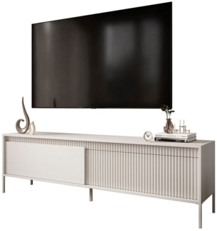 yourhouse24 TV-Schrank SENSO Fronten gefräst, TV-Tisch, Modern Wohnzimmer