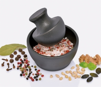 Gewürzreibe Gewürzmörser Gewürzmühle Gusseisen ZASSENHAUS Mano 076127