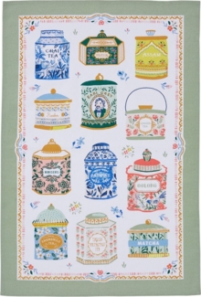 Ulster Weavers Geschirrtuch Tea Tins, (Set, 1-tlg, 1-teilig), 100% Baumwolle 48x74 cm Teezeit Küchentuch