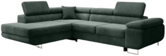 Luxusbetten24 Schlafsofa Designer Sofa Aston, mit Schlaf- und Klappfunktion