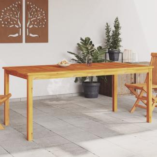 vidaXL Garten-Esstisch 180x90x75 cm Massivholz Akazie 366371