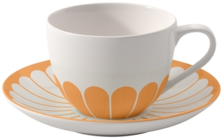 Villeroy & Boch Fleur Soleil Kaffeetasse mit Untertasse 160 ml - DS