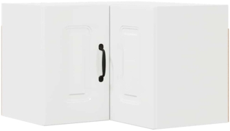 vidaXL Küchenwandschrank Hochglanz Weiß 57 x 57 x 40 cm Holzwerkstoff 884608