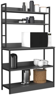 VCM Unterschrank Küchenschrank Kommode Buffet Mikrowelle Insasi