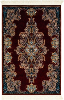 Morgenland Orientteppich - Nika - 100 x 100 - Rot