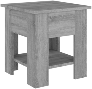 vidaXL Couchtisch Grau Sonoma 40x40x42 cm Holzwerkstoff 813081