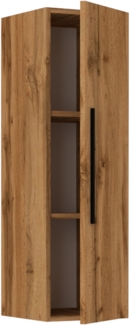 VCM Wandregal Arila 918874 Honig-Eiche H. 95 x B. 30 x T. 30 cm