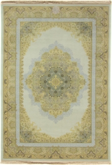 Morgenland Orientteppich - Rohy - rechteckig - 225 x 150 - Olivgrün