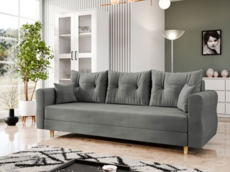 Schlafsofa Zyruno S 3 (Farbe: Manila 16)