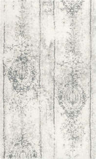 Kleine Wolke Badteppich, Silbergrau, 70x120 cm 4004478259096