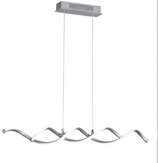 Home4Living Pendelleuchte Pendelleuchte Pendellampe 2flg Hängelampe LED Esszimmerlampe, Leuchtmittel fest verbaut, Dekorativ