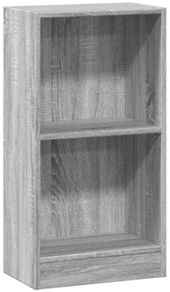 vidaXL Bücherregal Grau Sonoma 40x24x76 cm Holzwerkstoff 857770