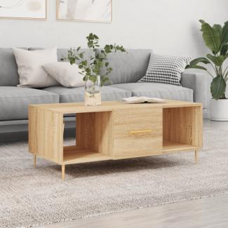 vidaXL Couchtisch Sonoma-Eiche 102x50x40 cm Holzwerkstoff 829287