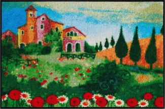 Salonloewe Fußmatte Fußmatte 50 x 75 cm Rosina Wachtmeister Bella Vista mehrfarbig, Eingangsmatte normal, Höhe: 500 mm
