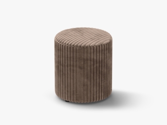 Micadoni Pouf Dia 40cm Kord Tilia Eichel