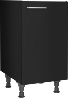 nobilia® Spülenschrank "Touch", Ausrichtung wählbar, vormontiert, in den Breiten 45 und 60 cm, mit höhenverstellbaren Sockelfüßen
