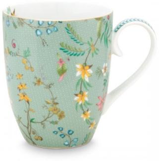 Pip Studio Henkelbecher Jolie Flowers Blau (Groß) 51.002.244