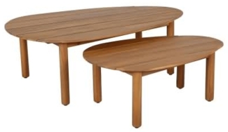 Best Beistelltischset 524401 2-teilig Akazie