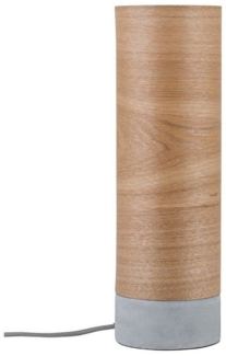 Paulmann No. 79664 Tischleuchte Neordic Skadi Holz, Beton E14