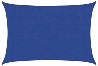 vidaXL Sonnensegel 160 g/m² Rechteckig Blau 3x4 m HDPE 311512
