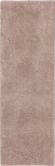 Snapstyle Hochflor-Teppich Luxus Hochflor Langflor Läufer Teppich Milano, Rechteckig, Höhe: 43 mm