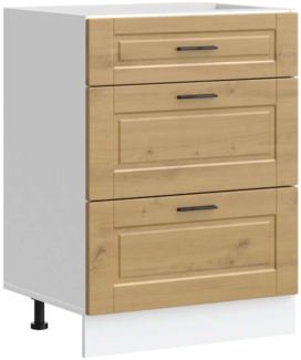 vidaXL Küchenunterschrank Porto Artisan-Eiche Holzwerkstoff 854268