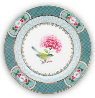 PiP Studio Brotteller Blushing Birds Brotteller blue 17 cm, Plate Blushing Birds Blue 17cm
