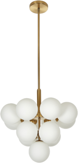 Hängeleuchte BIRRIE Metall Messing