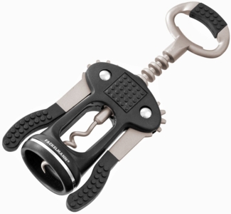 Fackelmann Hebekorkenzieher mit Flaschenöffner 17 cm