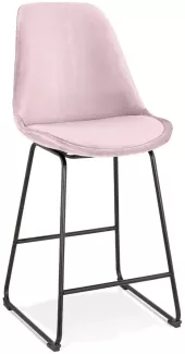 Kokoon Design Barhocker Yaya Mini Metall Pink