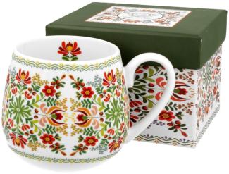 DUO ETNO Fassbecher 430 ml HUNGARIAN New Bone China Porzellan