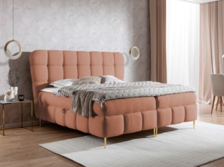 Boxspringbett Linelo (Farbe: Freya 210.32, Größe: 180 x 200)