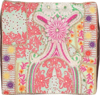 Guru-Shop Kissenbezüge Patchwork Kissenhülle, Dekokissen Bezug aus..